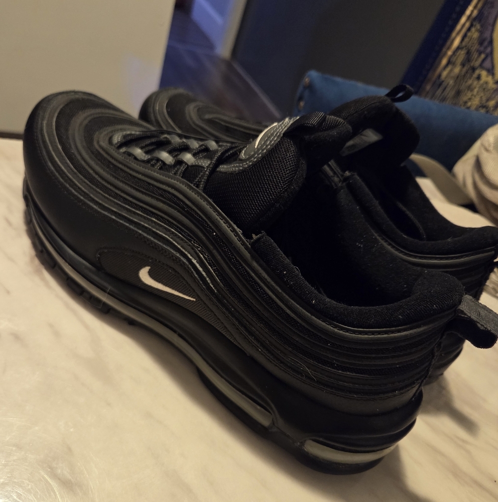 Airmax 97s Tripple Black Mens 14 - Picture 13 of 16